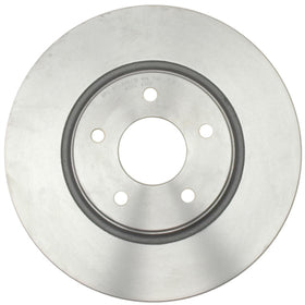 ACDelco rotor front face close-up highlighting smooth non-directional finish for reduced noise