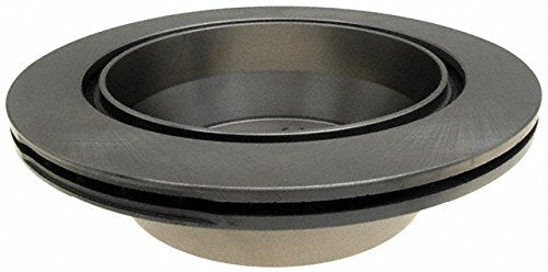 ACDelco rotor installed on vehicle rear hub showing easy replacement and dependable braking