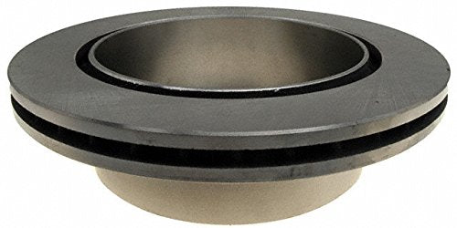 ACDelco rotor installed on vehicle hub demonstrating correct fitment benefit
