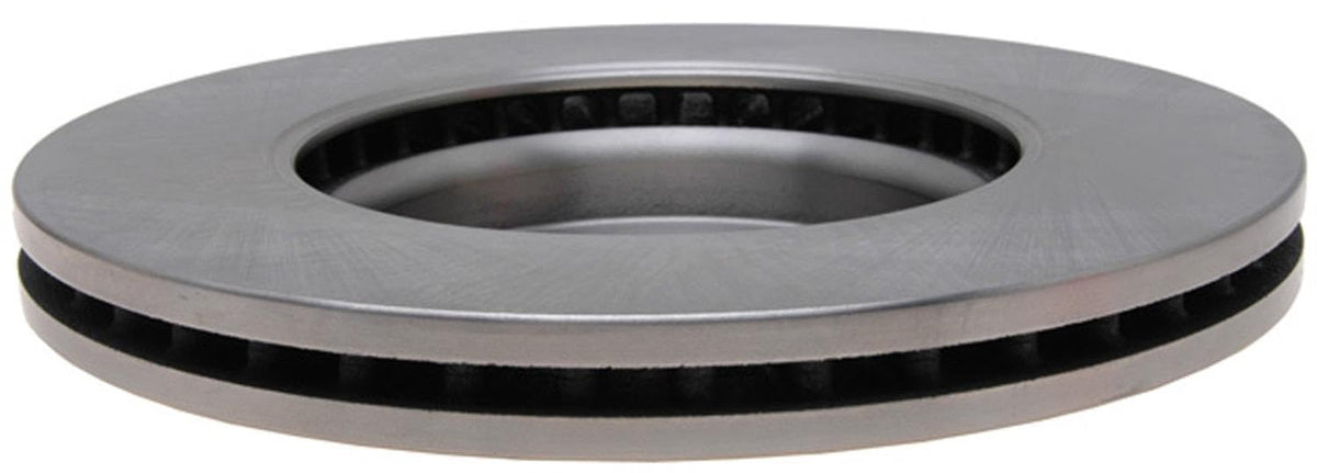 ACDelco rotor in garage during install illustrating easy DIY replacement and vehicle safety benefit