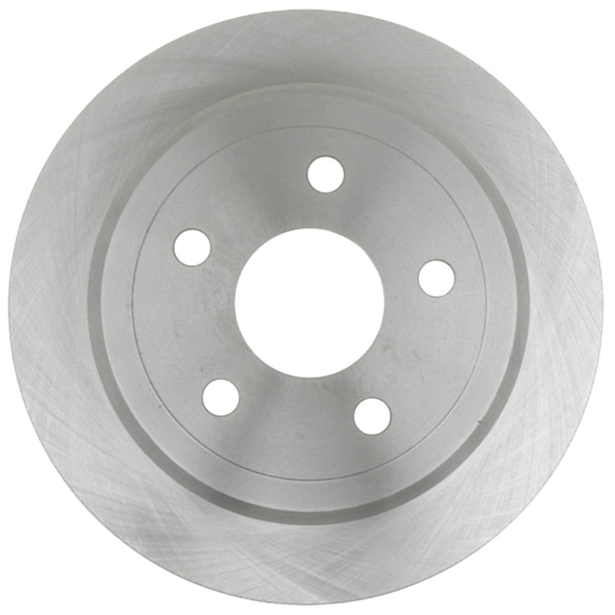 ACDelco rotor machined surface close-up highlighting smooth contact surface
