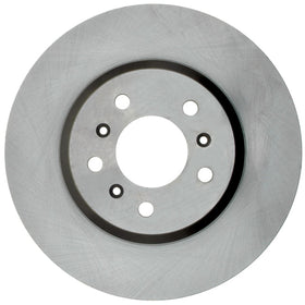 ACDelco rotor machined surface close-up illustrating smooth pad contact