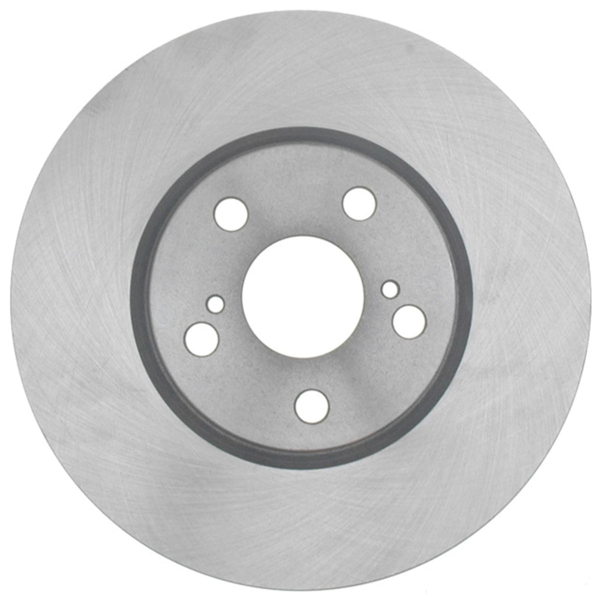 ACDelco rotor machined surface closeup highlighting smooth pad contact