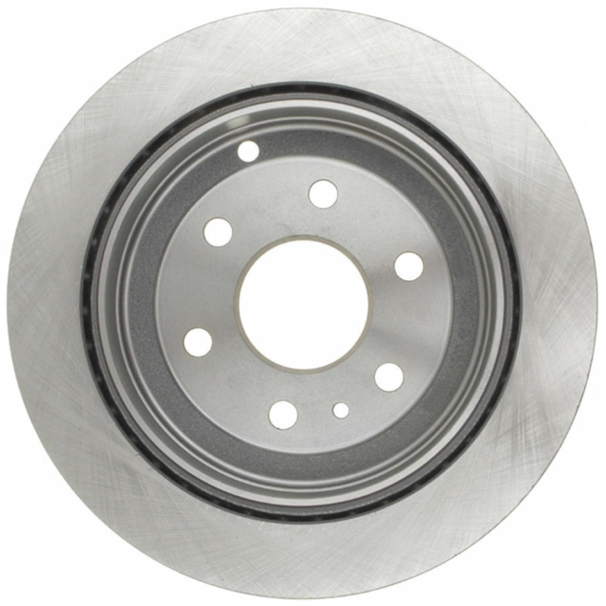 ACDelco rotor machined surface detail highlighting smooth finish to reduce noise