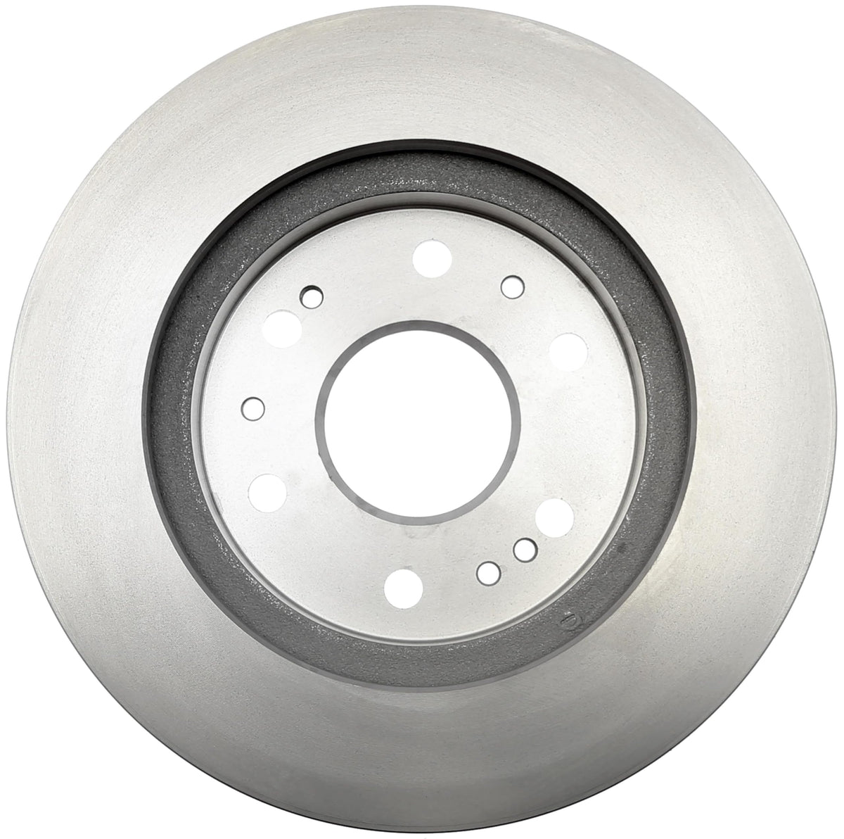 ACDelco rotor surface finish detail showing smooth contact for extended pad life