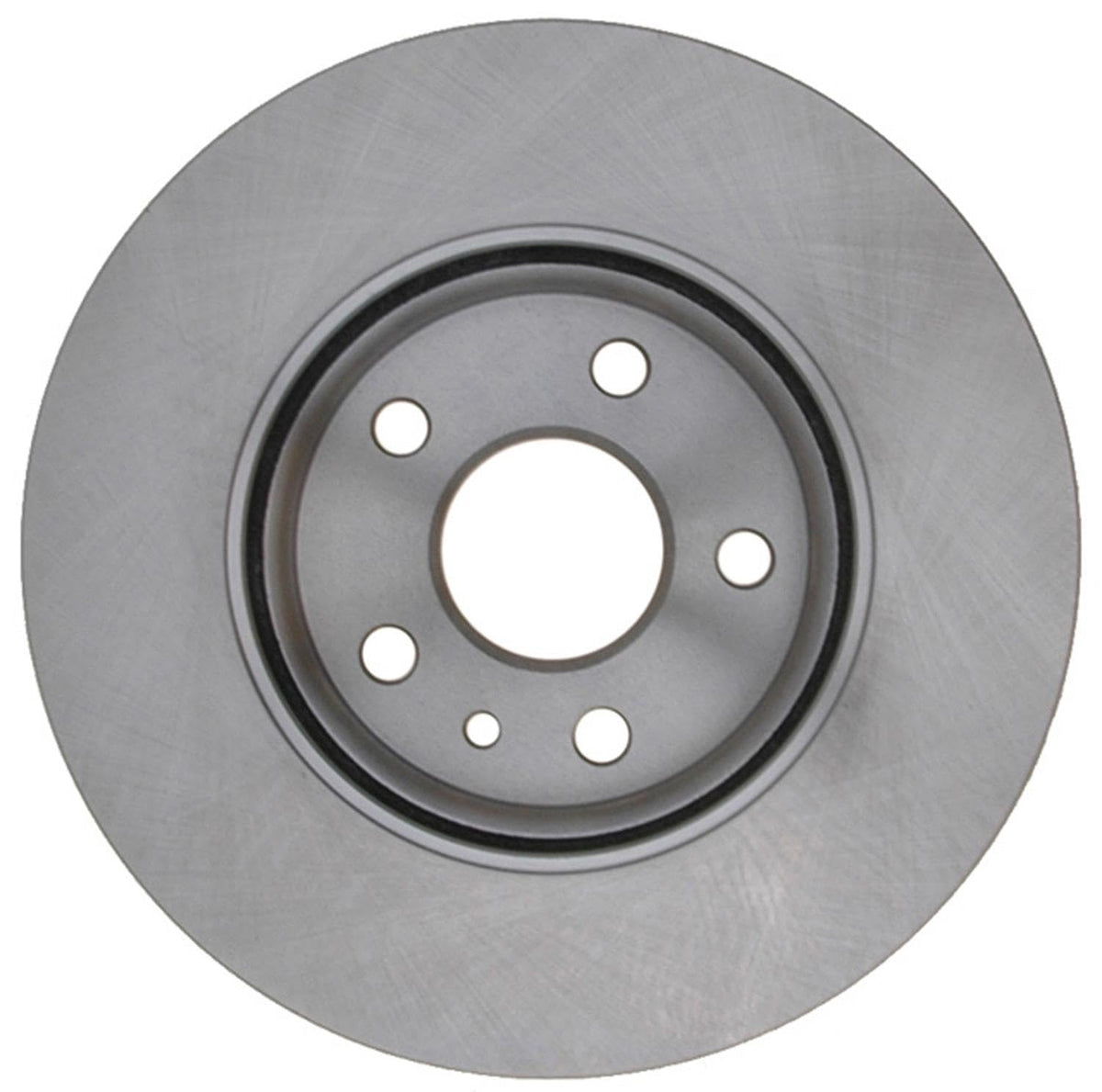 ACDelco rotor thickness measurement on scale showing spec verification for longer pad life benefit