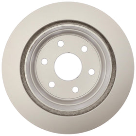 ACDelco rotor vented vane detail demonstrating improved airflow for cooler operation