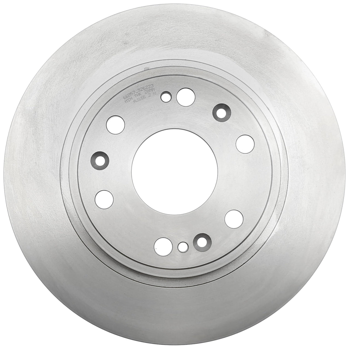 ACDelco rotor vented vane geometry closeup illustrating improved cooling efficiency