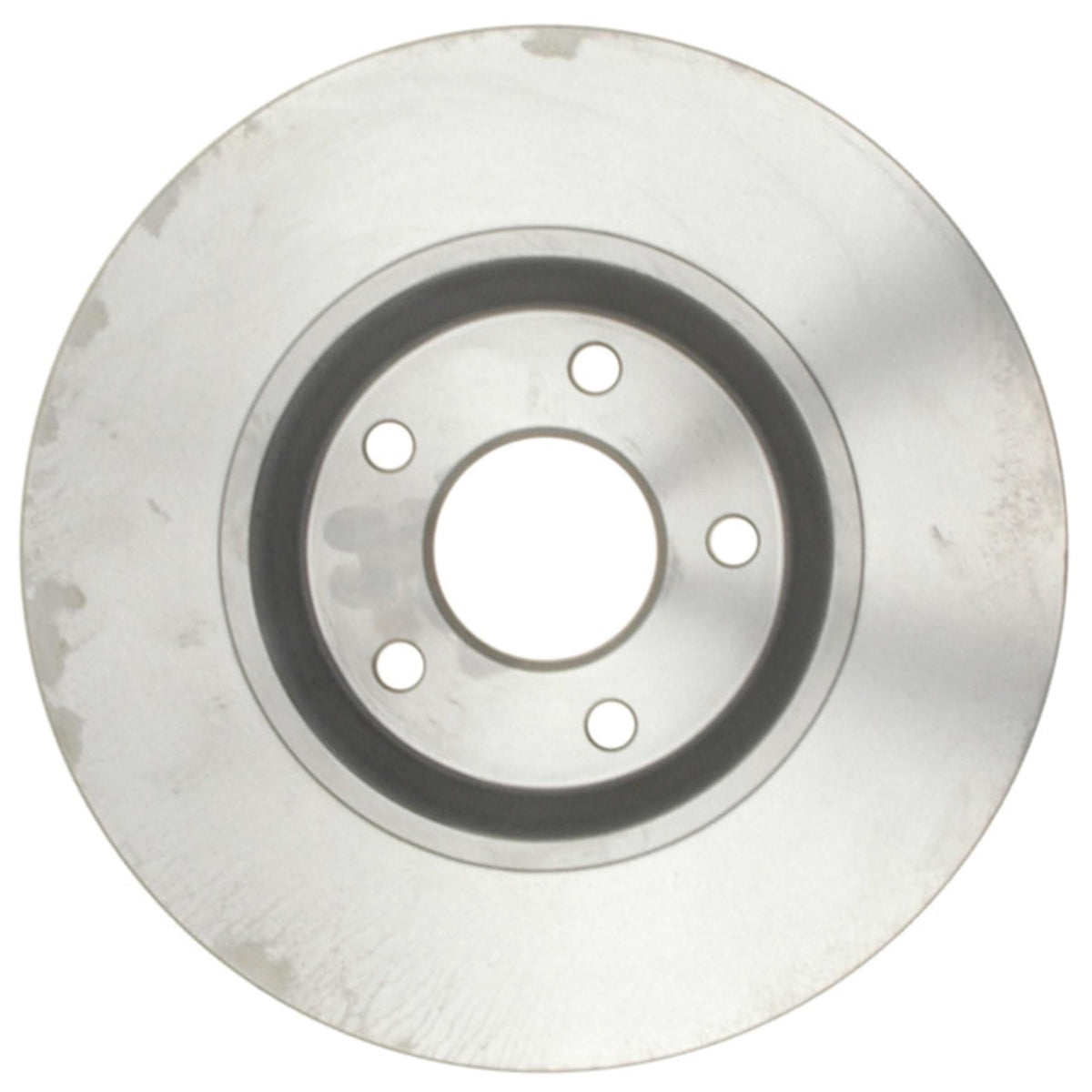 ACDelco rotor side view revealing vented vanes for improved heat dissipation and performance