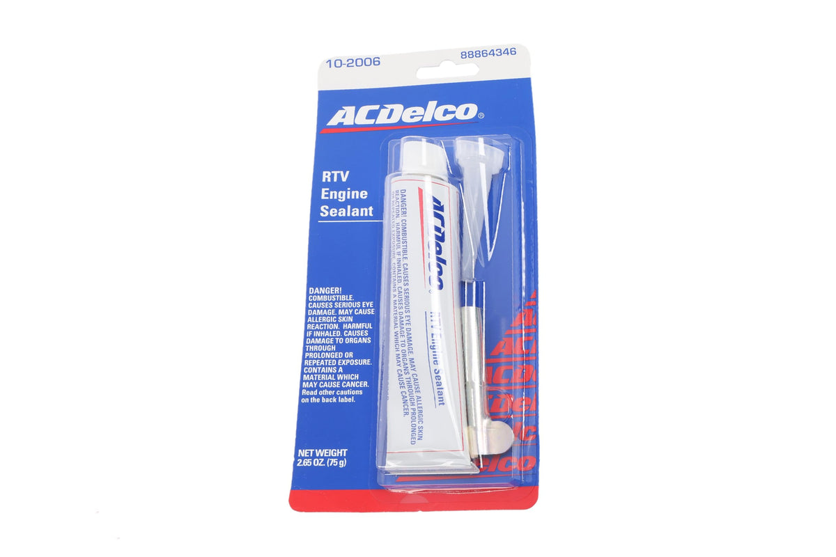 ACDelco tube front view showing branding and part number, clear product identification benefit