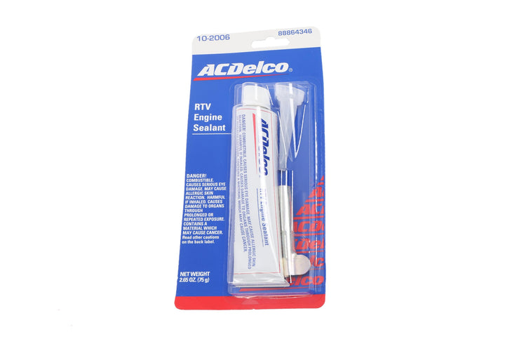 ACDelco tube front view showing branding and part number, clear product identification benefit