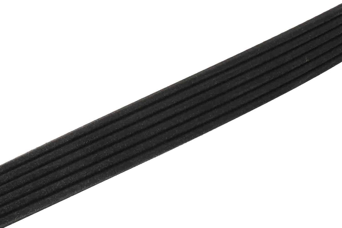 ACDelco serpentine belt close-up of ribs highlighting grip and durable material for stable accessory drive