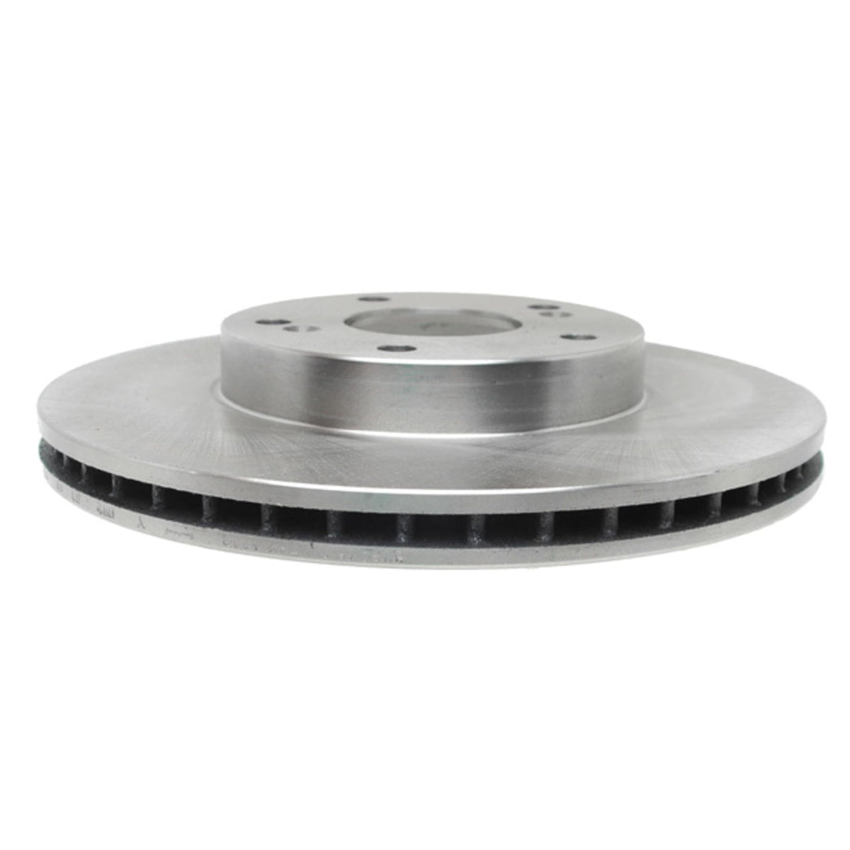 ACDelco front rotor front view showing precise fit and durable finish