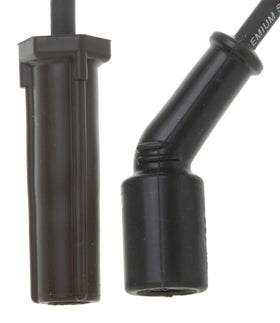 ACDelco terminal close-up highlighting corrosion-resistant end and durable silicone jacket for secure connections