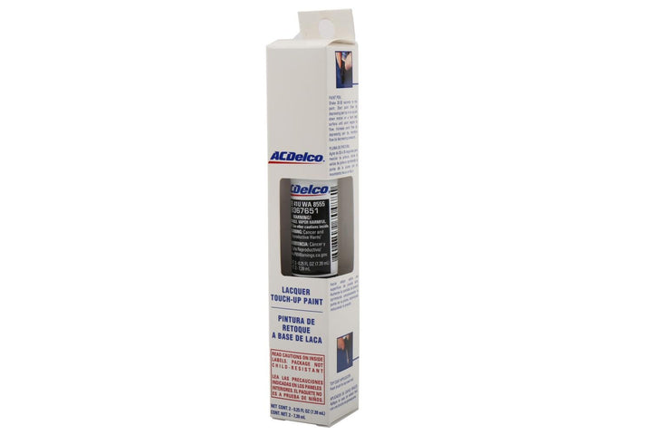 ACDelco front view of touch-up tube showing label and color for quick identification and correct match