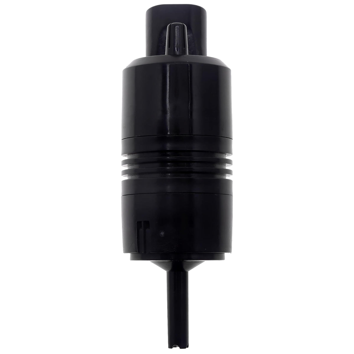 ACDelco washer pump close-up of electrical connector for reliable plug-in benefit