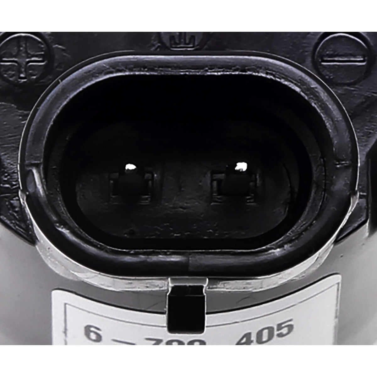 ACDelco washer pump next to ruler for scale and correct fit confirmation benefit