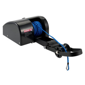 Acdet lifestyle shot of winch deployed on deck demonstrating practical use