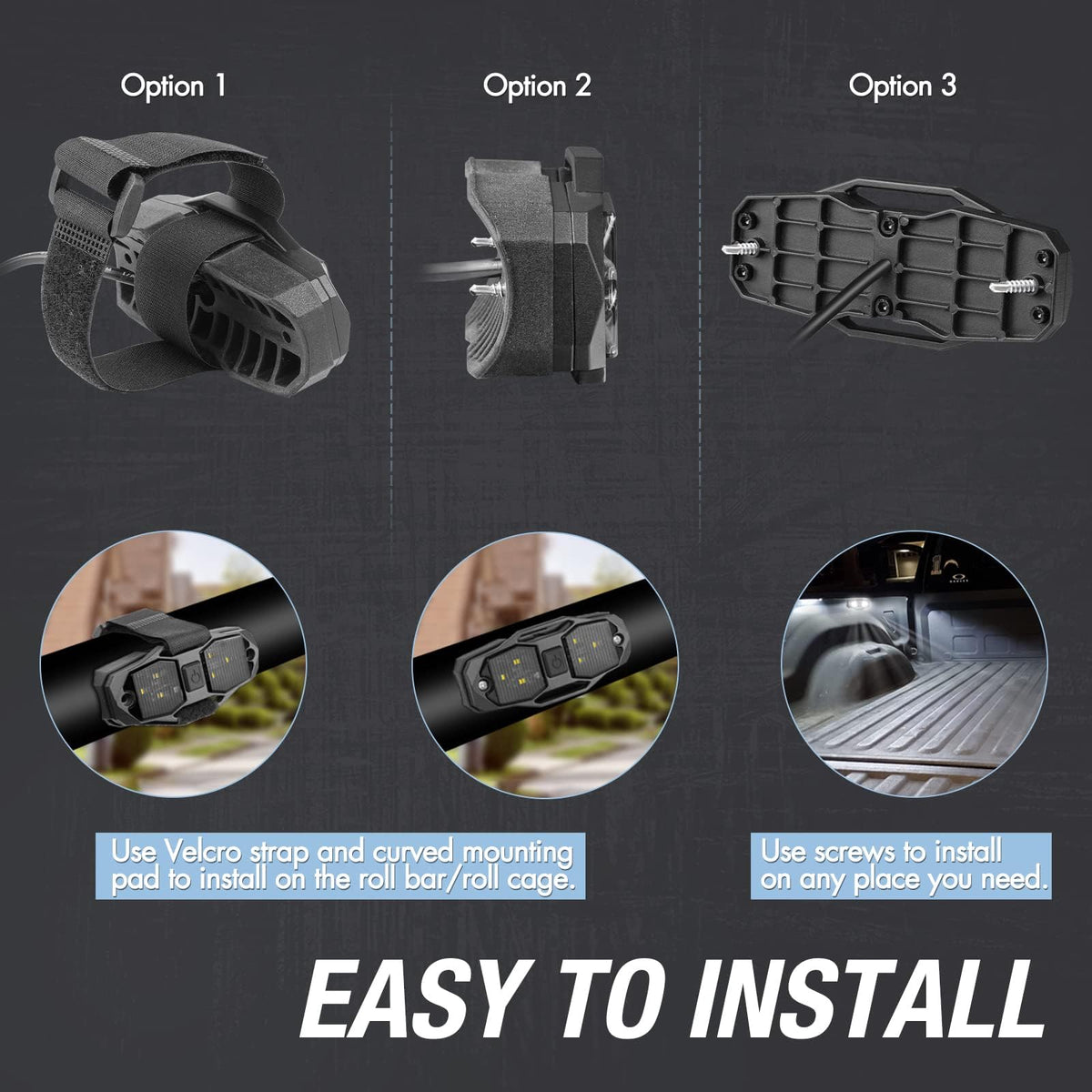 ACEC SHOP stainless steel screws and hardware display for permanent installation benefit