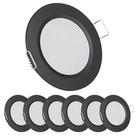 acegoo front flush mounted puck light showing clean ceiling finish and modern look