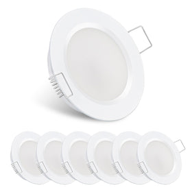acegoo front view of puck light showing compact design and bright benefit