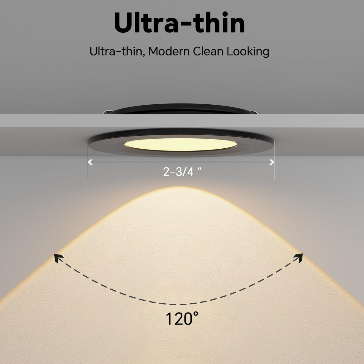 acegoo installed in RV ceiling showing accurate color and cozy interior benefit