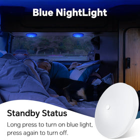 acegoo installed on RV ceiling providing bright, adjustable lighting