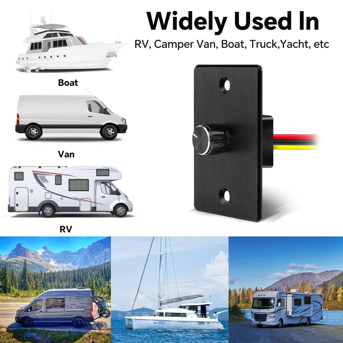 acegoo in a camper cabin lifestyle shot showing comfortable ambient lighting