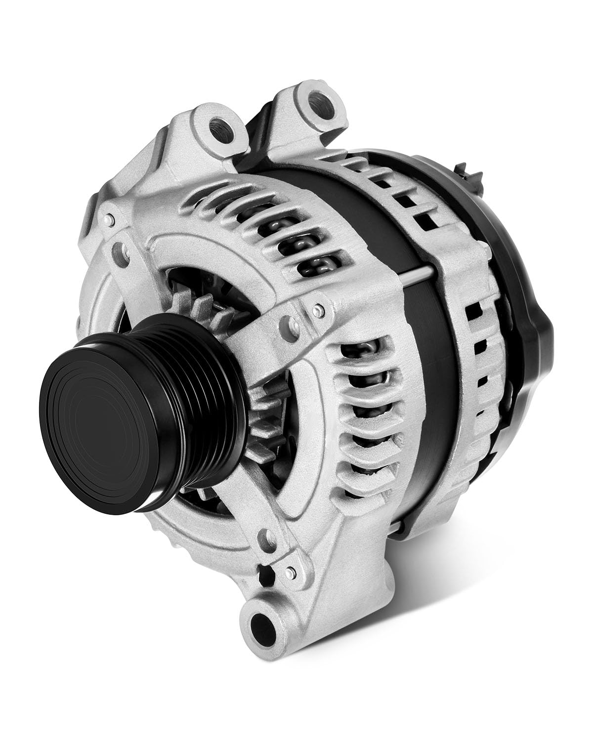 ACEOOYCC pulley close-up showing six-groove clutch for correct belt alignment