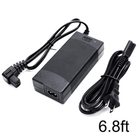 ACOPOWER adapter cable stretched to show 85 inch length for flexible placement
