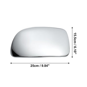 ACROPIX side profile overlay on a mirror demonstrating snug fit and improved appearance