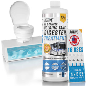 ACTIVE 32oz front label showing product and clear dosage benefit