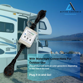 ActiveStart next to a hand for scale showing compact size and easy storage convenience