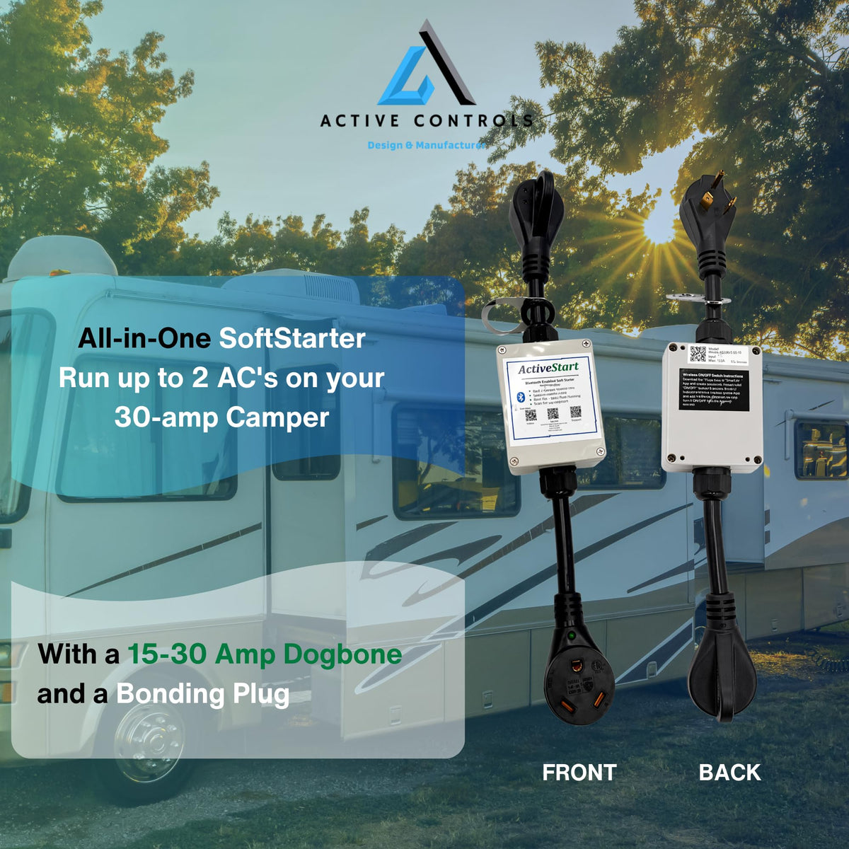 ActiveStart close-up of internal surge module demonstrating built-in 2100-joule protection