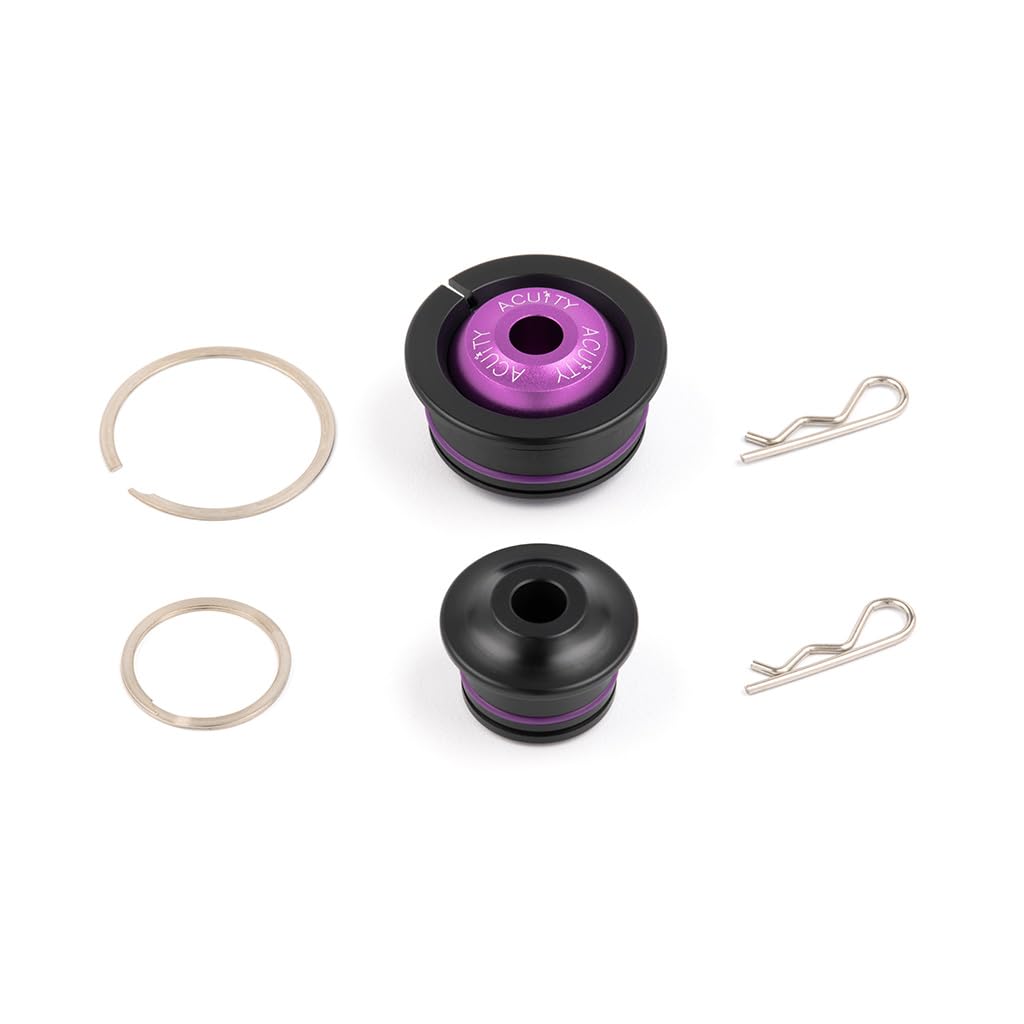 ACUITY weight comparison on scale showing lighter-than-OEM advantage
