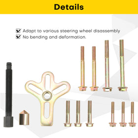 Acymner bolt assortment laid out, offers multiple lengths for versatile fitment