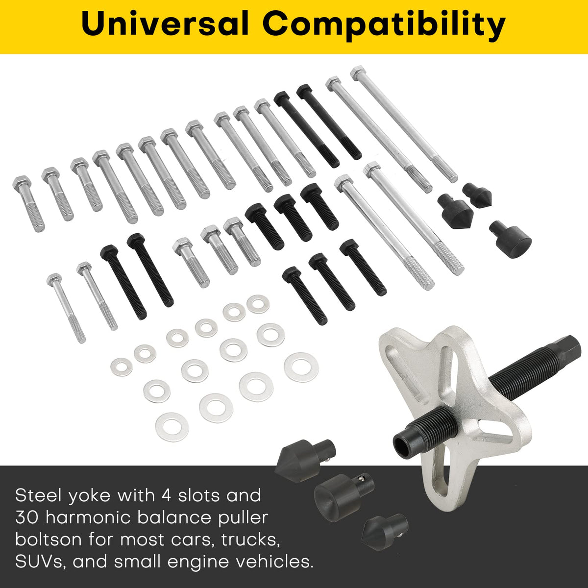 Acymner case interior organization keeping parts secure and accessible