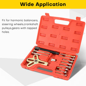Acymner heavy-duty case open with tools organized, protects finishes and parts