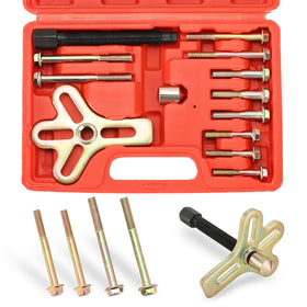 Acymner front packaging of puller set showing tools and case, durable storage benefit