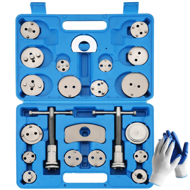 Acymner front packaging showing full 24PCS brake caliper kit and organized case for convenience