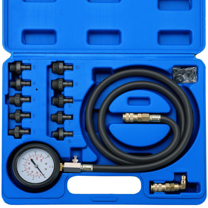 Acymner gauge front view showing clear dual-scale dial and durable cover for accurate readings