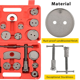 Acymner hand thrust bolts detail with magnetic tip for secure adapter handling