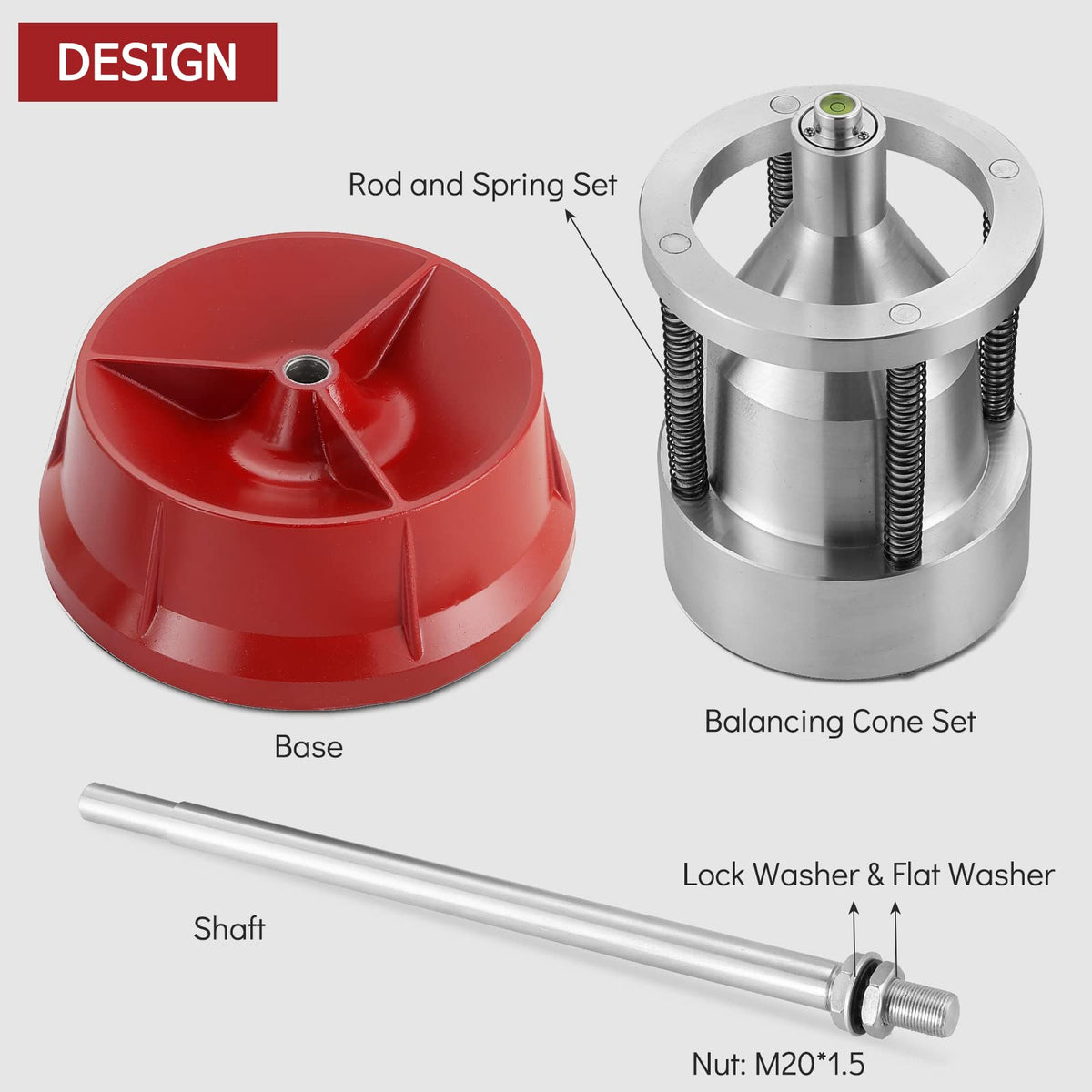 Acymner hub and rod detail showing precise fit and durable rods
