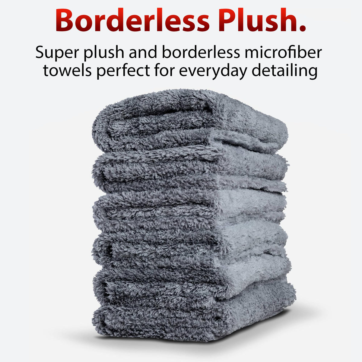 Adam's close-up of 480gsm microfiber weave revealing plush fibers and safe detailing