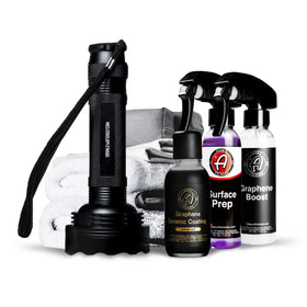 Adam's Polishes kit front view showing bottles and packaging for clear identification and appeal