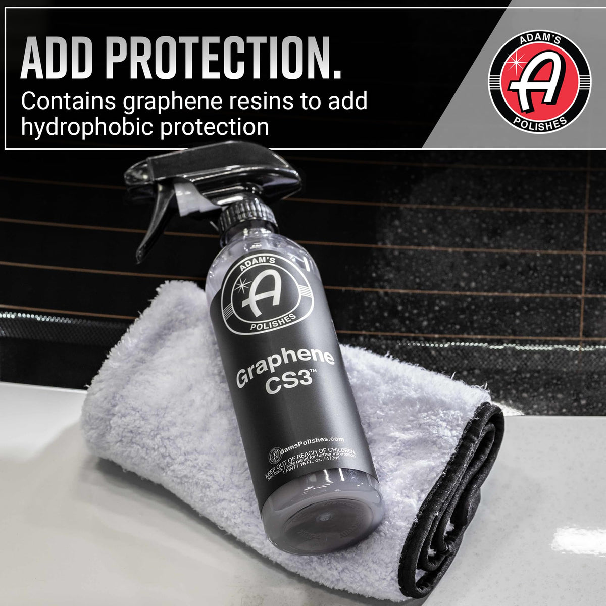 Adam's Polishes CS3 close-up texture highlighting formula clarity