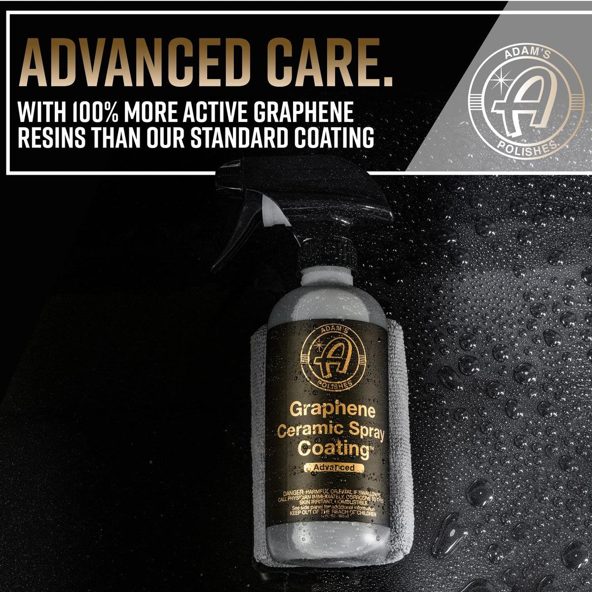 Adam's Polishes UV tracer lighting showing visible coating coverage benefit