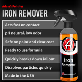 Adam's Polishes close-up of liquid texture, clear formula for safe decontamination