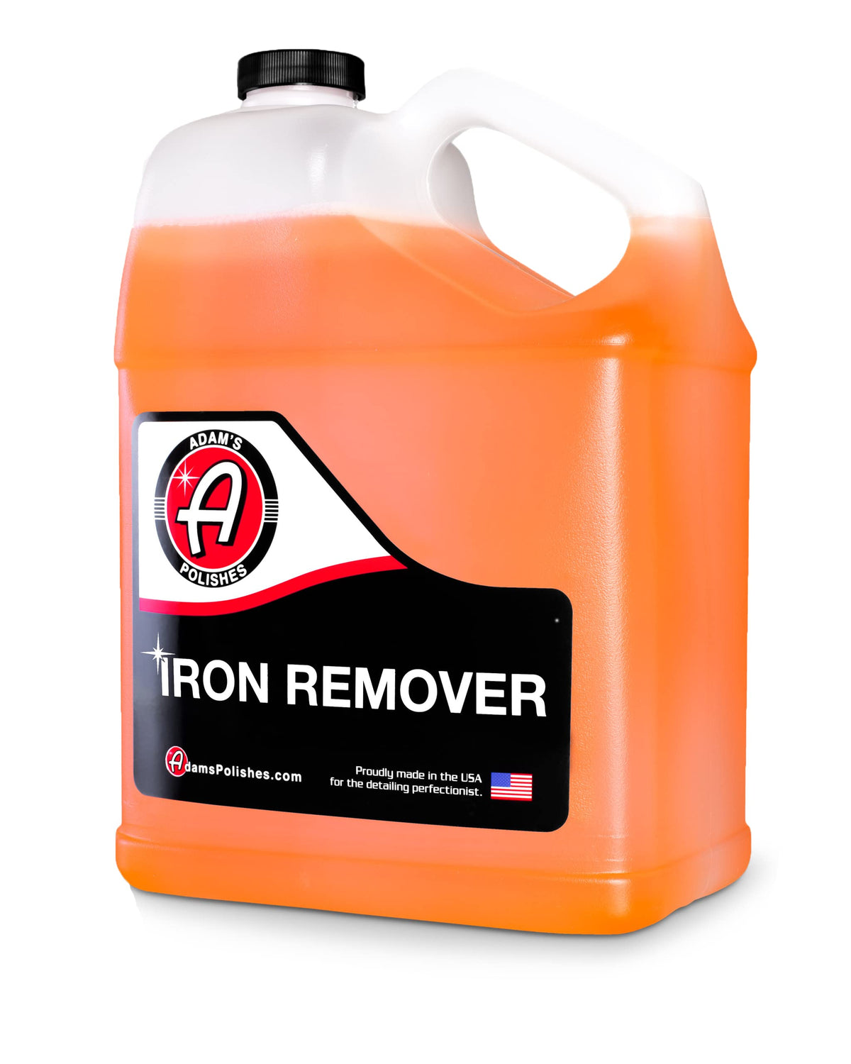 Adam's Polishes gallon front label showing product and purpose, professional confidence