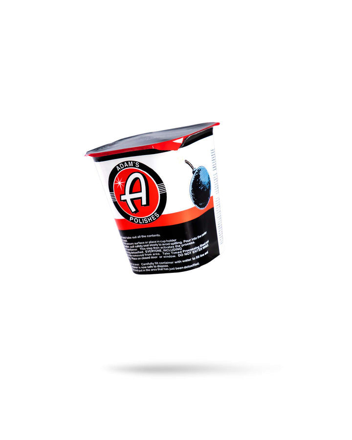 Adam's Polishes front packaging showing product and benefit of odor elimination